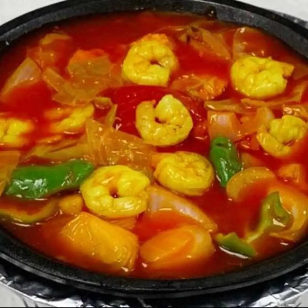 Prawn Manchurian Sizzling